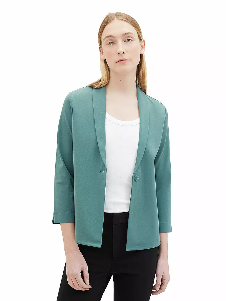 TOM TAILOR | Blazer | Petrolio