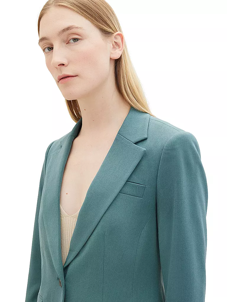 TOM TAILOR | Blazer | Petrolio