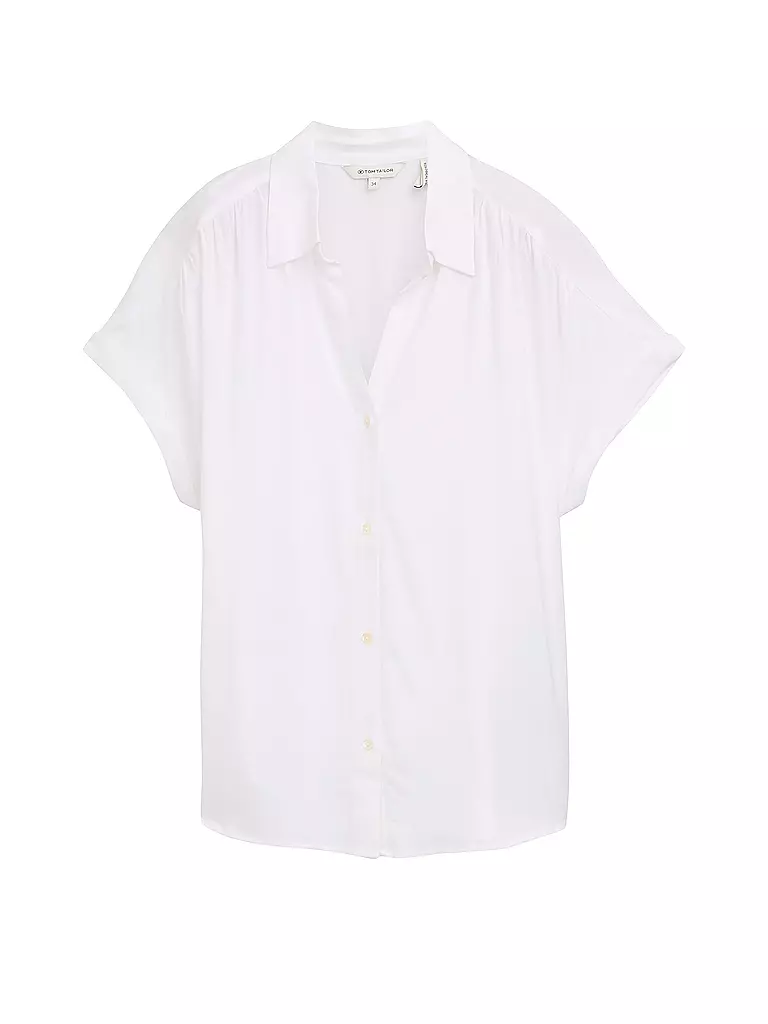 TOM TAILOR | Blusa a camicia | Bianco