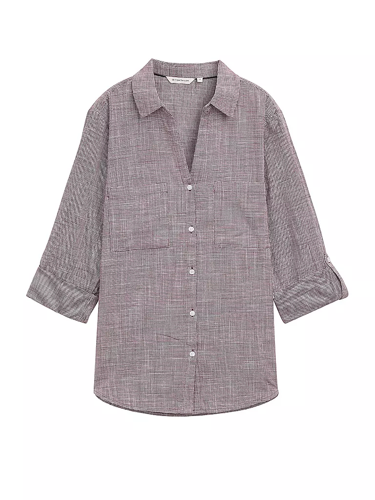 TOM TAILOR | Blusa | Rosso scuro