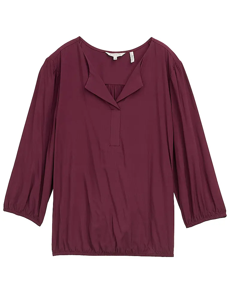 TOM TAILOR | Blusa | Rosso scuro