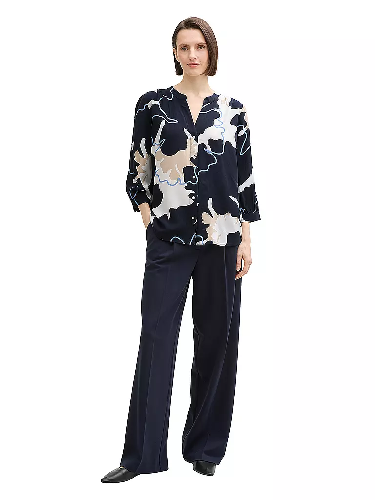 TOM TAILOR | Blusa | Blu scuro