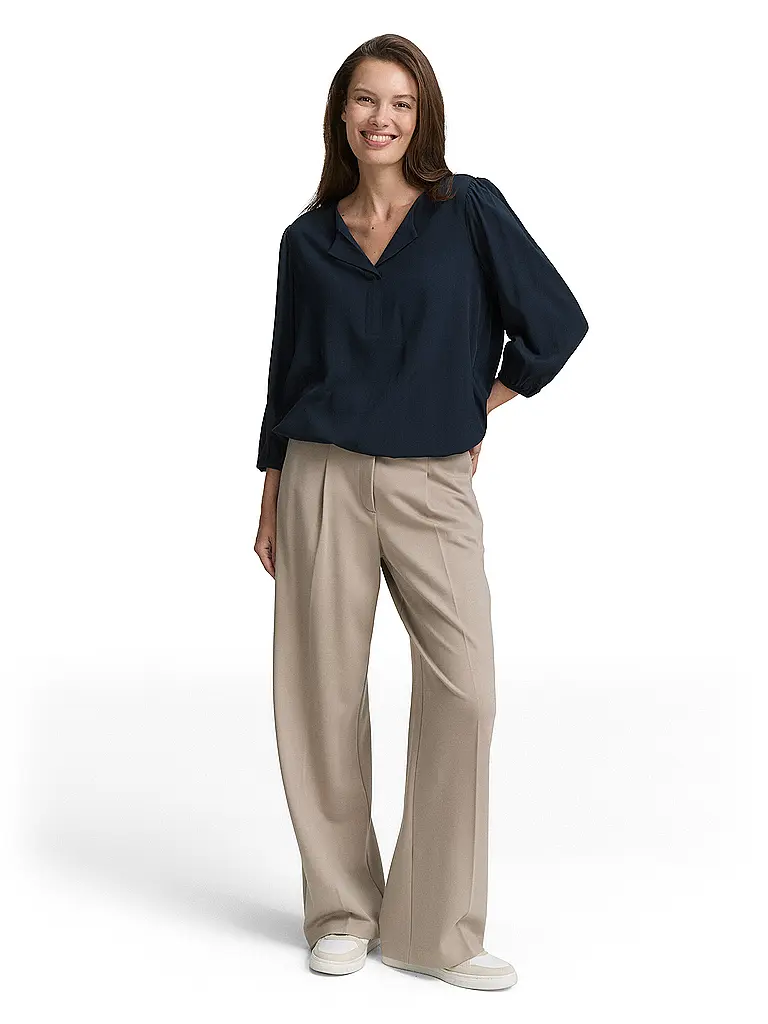 TOM TAILOR | Blusa | Blu scuro