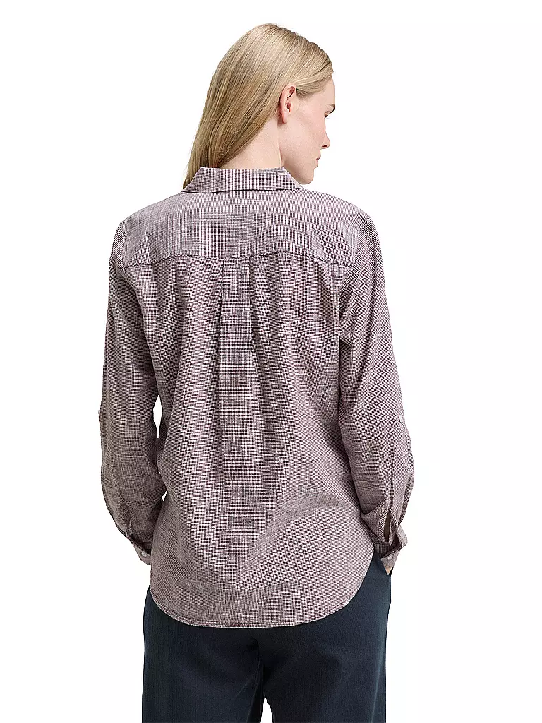 TOM TAILOR | Blusa | Rosso scuro