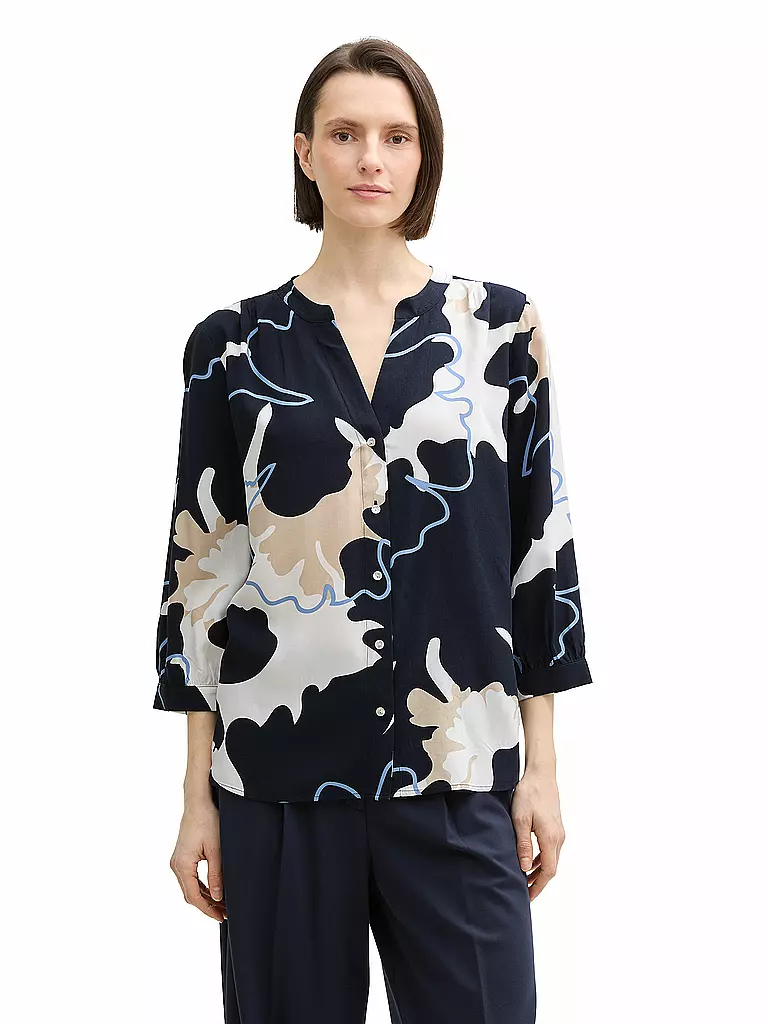 TOM TAILOR | Blusa | Blu scuro