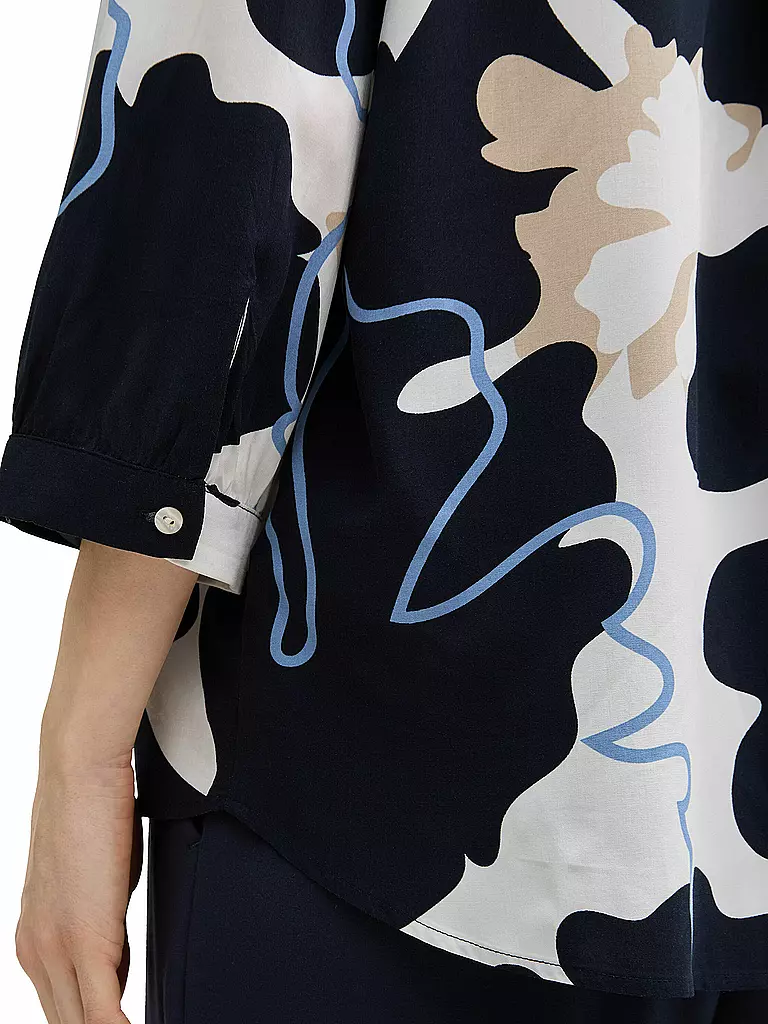 TOM TAILOR | Blusa | Blu scuro