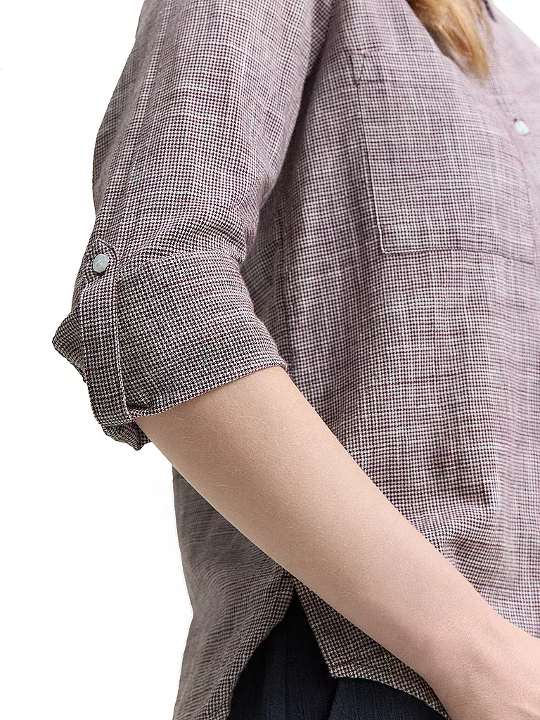 TOM TAILOR | Blusa | Rosso scuro