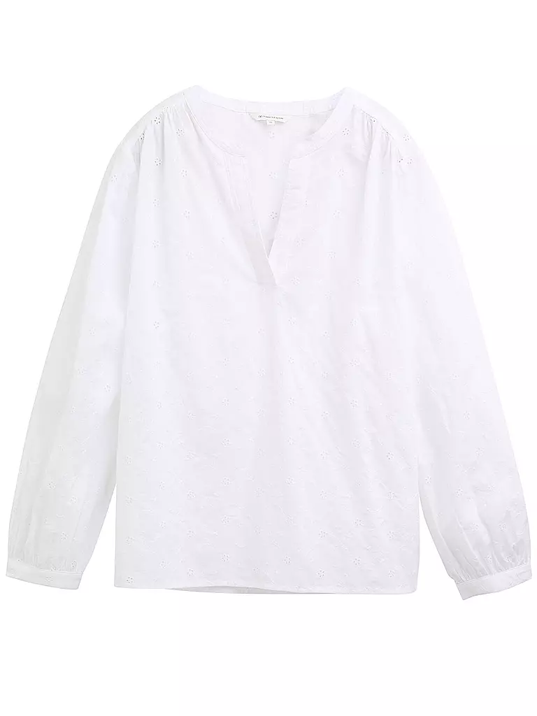 TOM TAILOR | Blusa-camicia | Bianco
