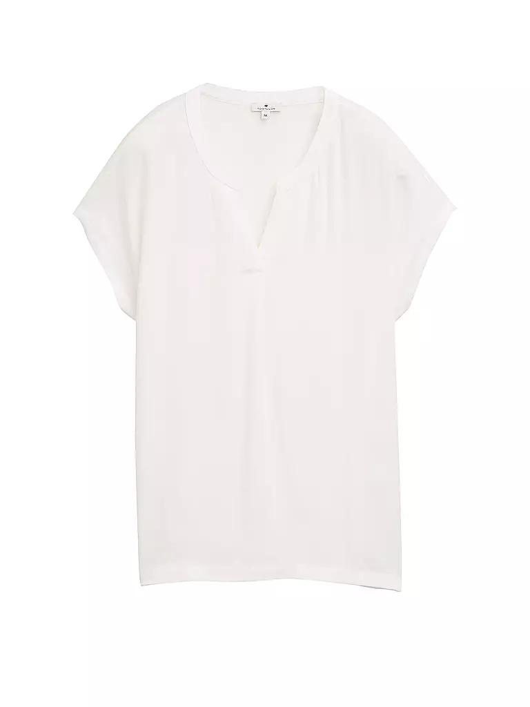 TOM TAILOR | Blusa-camicia | Bianco