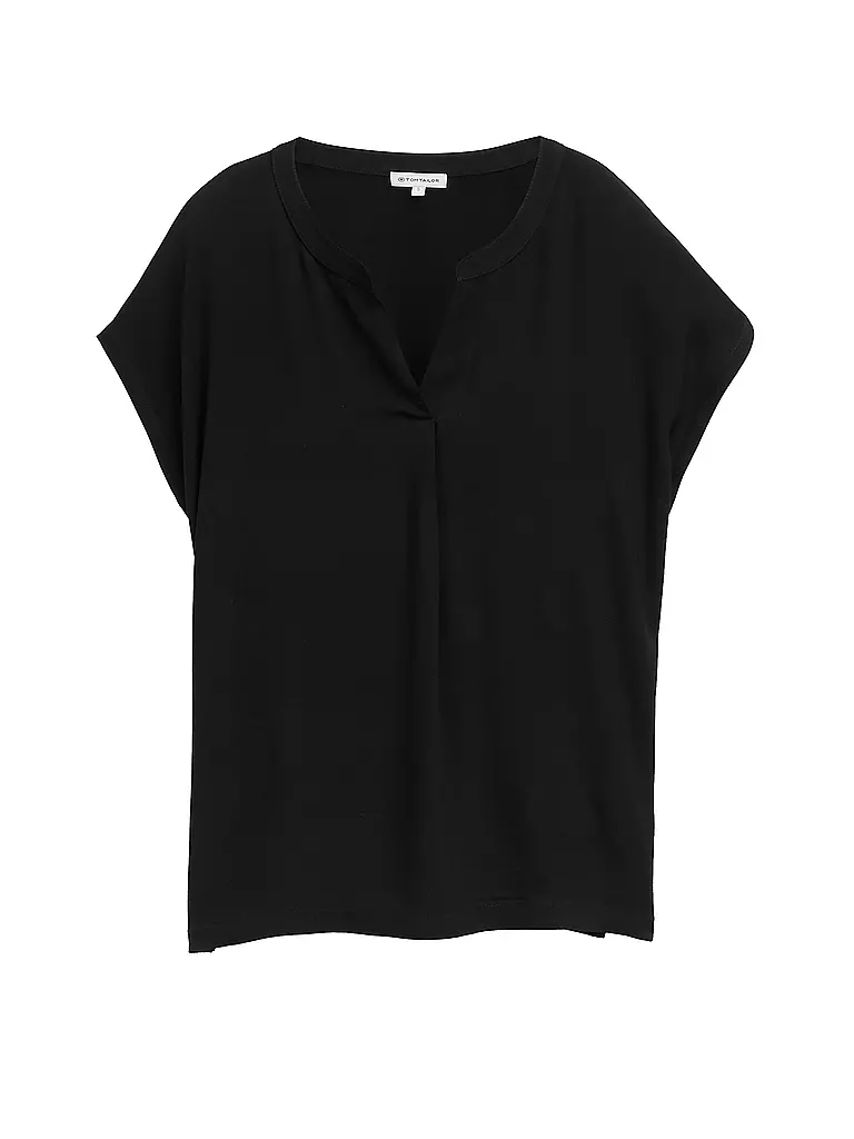 TOM TAILOR | Blusa-camicia | Nero