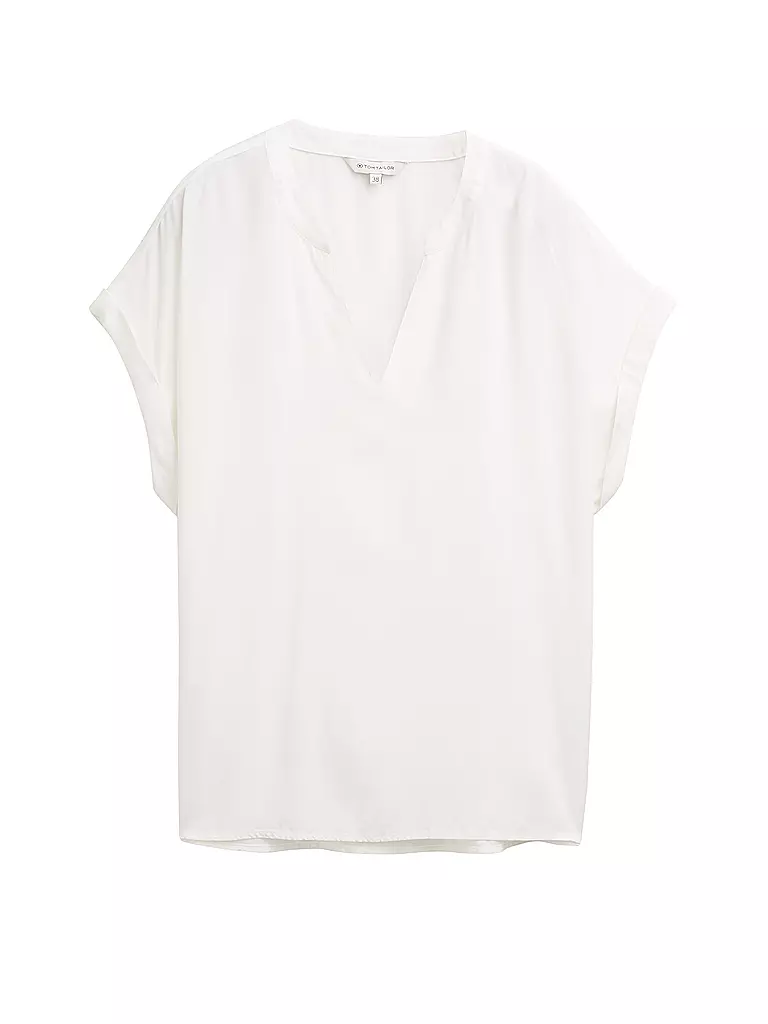 TOM TAILOR | Blusa-camicia | Bianco
