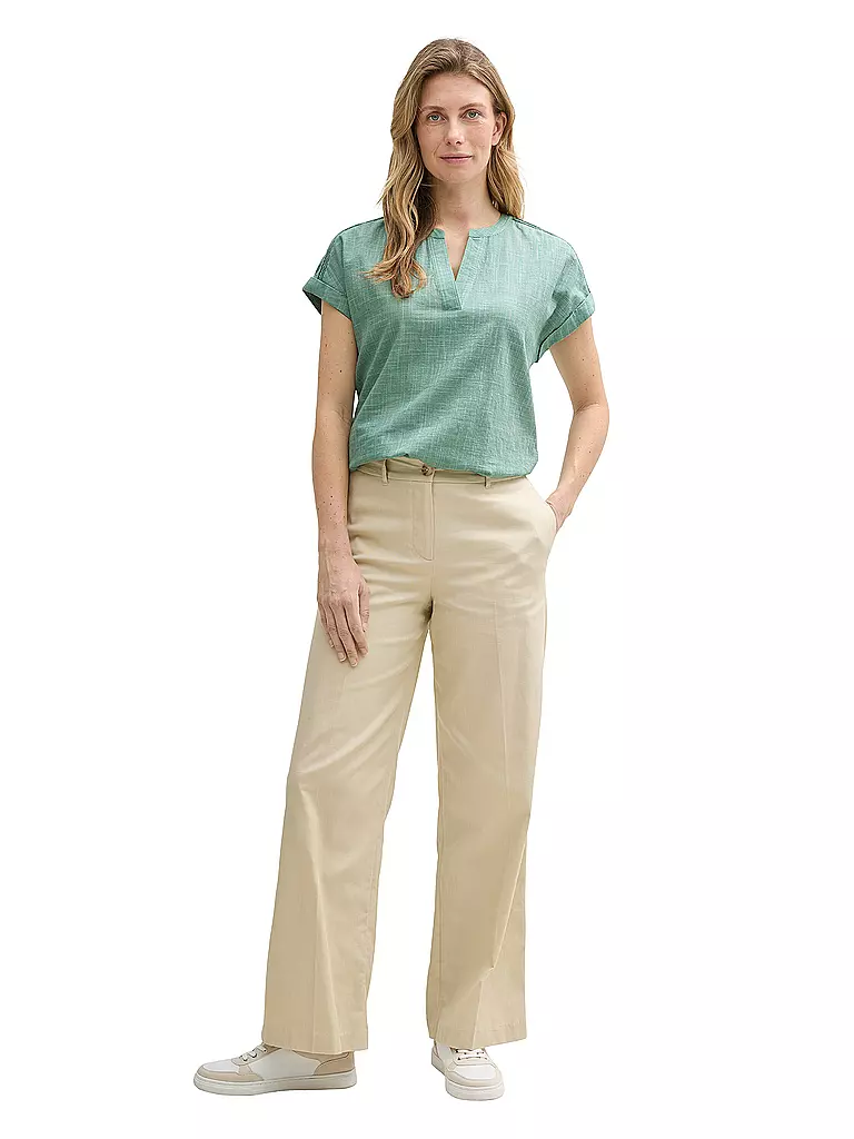 TOM TAILOR | Blusa-camicia | Menta