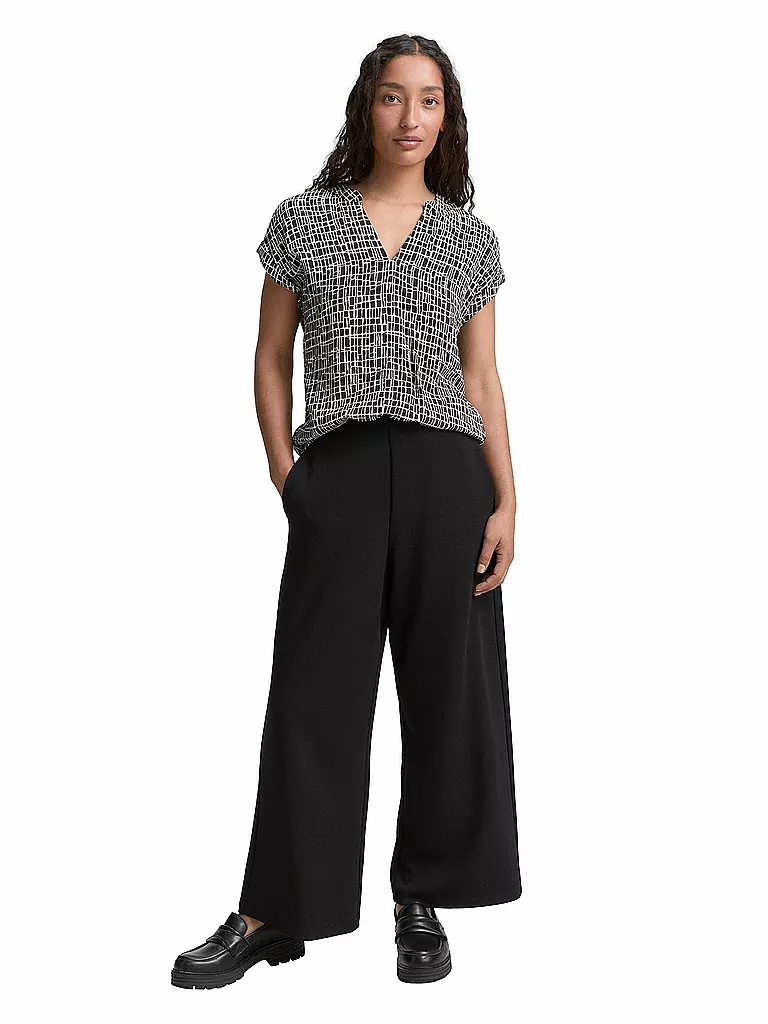 TOM TAILOR | Blusa-camicia | Nero