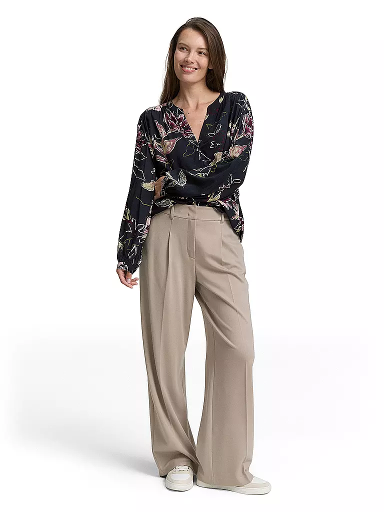 TOM TAILOR | Blusa-camicia | Blu scuro