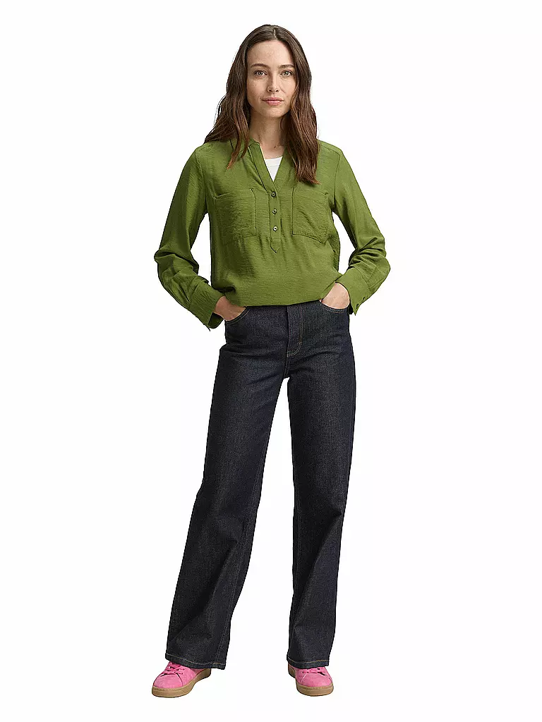 TOM TAILOR | Blusa-camicia | Oliva