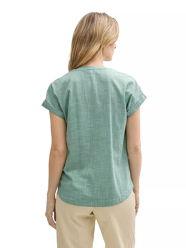TOM TAILOR | Blusa-camicia | Menta