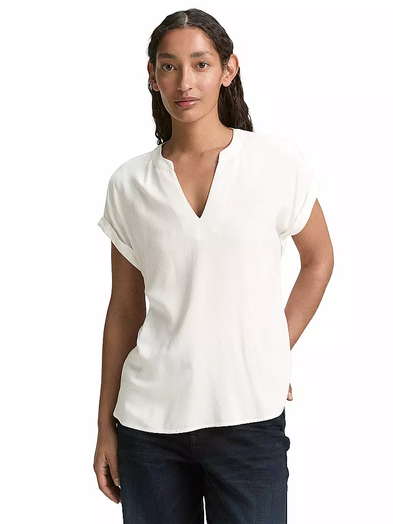 TOM TAILOR | Blusa-camicia | Bianco