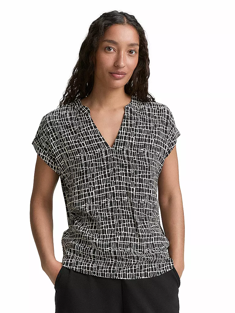 TOM TAILOR | Blusa-camicia | Nero