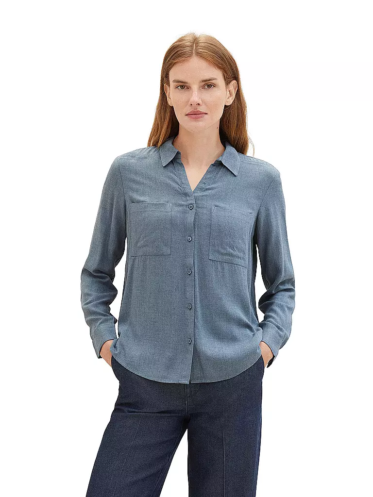 TOM TAILOR | Bluse  | Blu