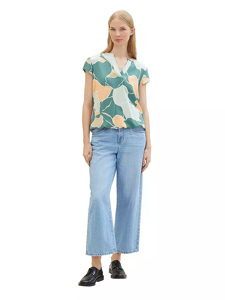 TOM TAILOR | Bluse | Verde scuro