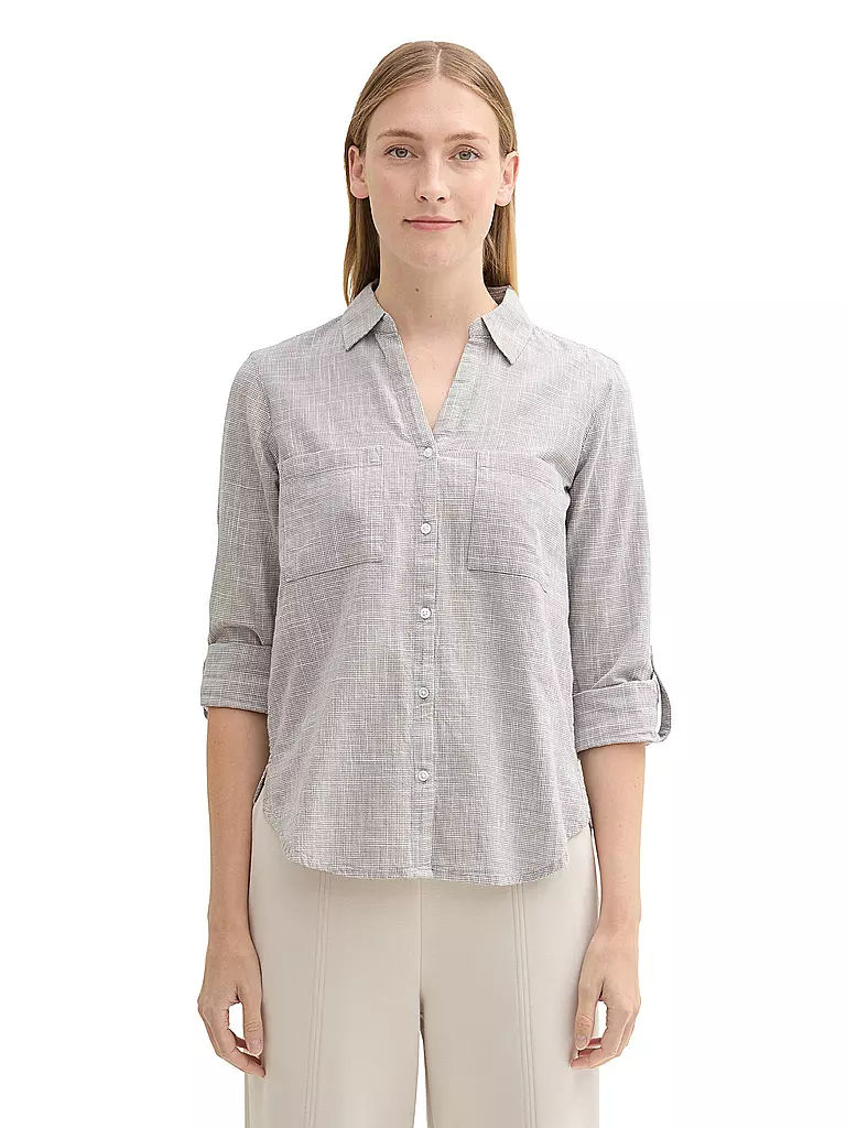 TOM TAILOR | Bluse | Grigio
