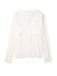 TOM TAILOR | Blusenshirt  | Bianco