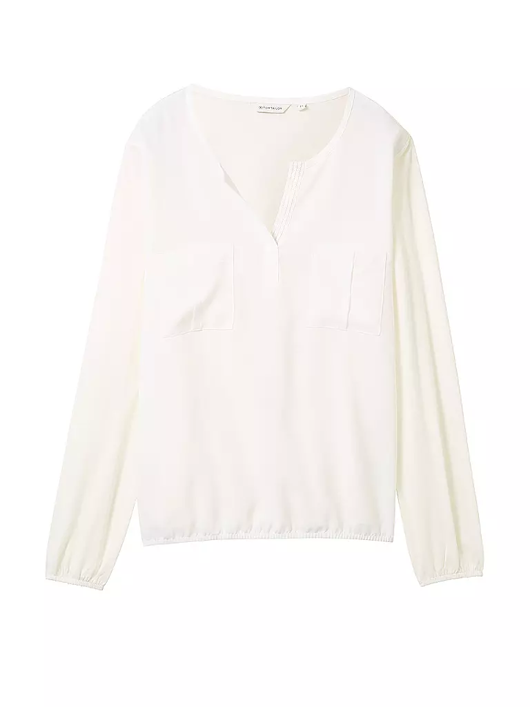 TOM TAILOR | Blusenshirt  | Bianco