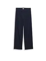 TOM TAILOR | Businesshose Straight Fit | Blu scuro