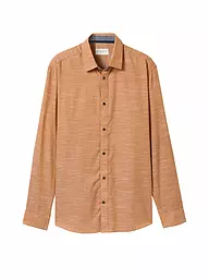 TOM TAILOR | Hemd Regular Fit | Arancione