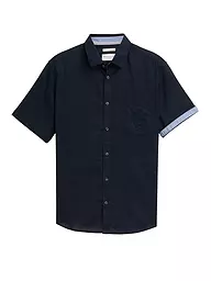 TOM TAILOR | Camicia Regular Fit | Blu scuro
