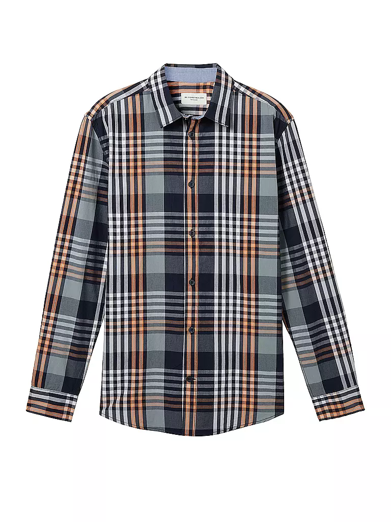 TOM TAILOR | Camicia Regular Fit | Blu scuro
