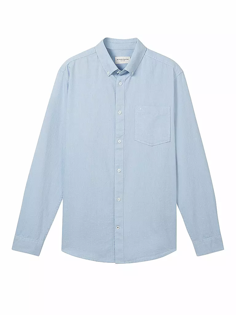 TOM TAILOR | Camicia Regular Fit | Blu chiaro