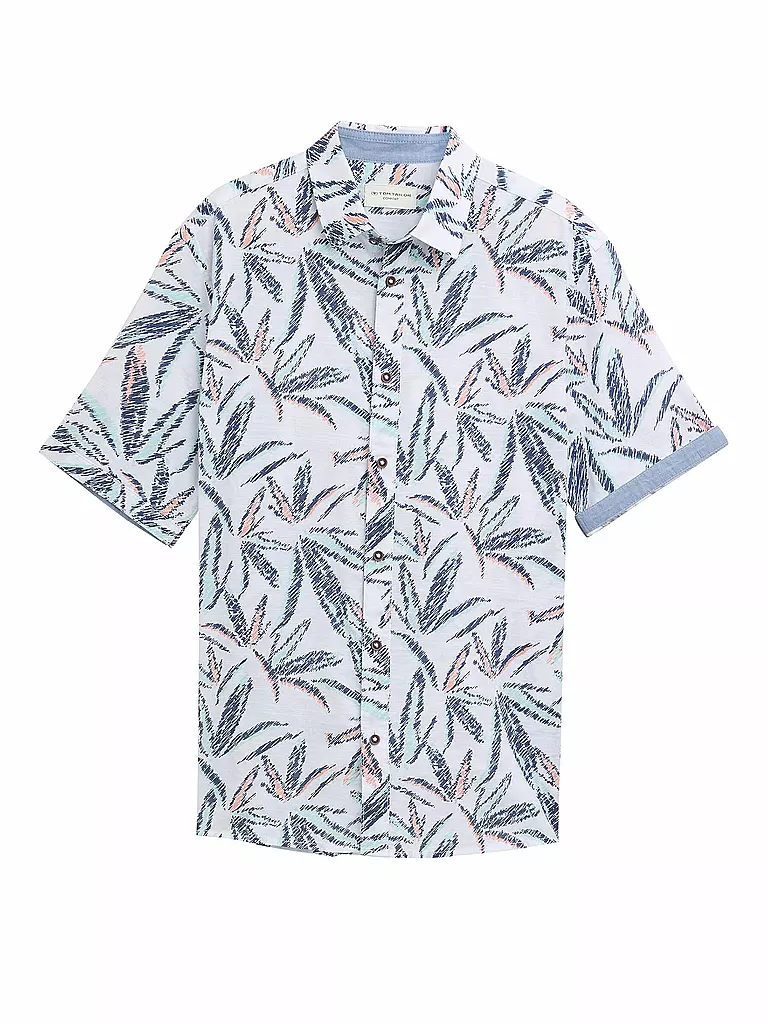 TOM TAILOR | Camicia Regular Fit | Bianco