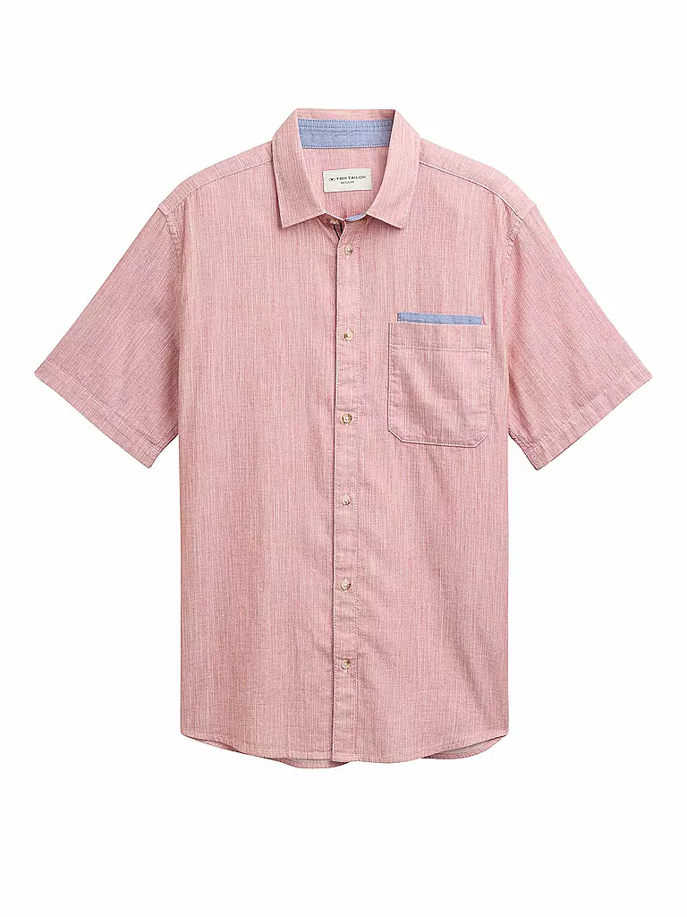 TOM TAILOR | Camicia Regular Fit | Rosso