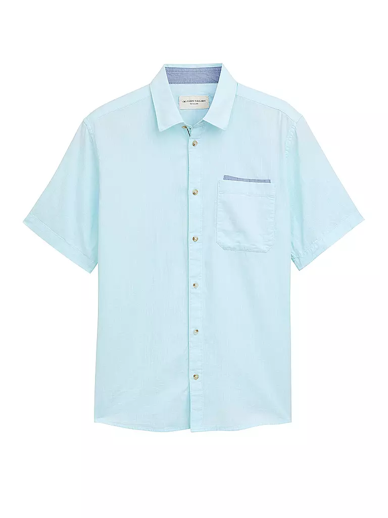 TOM TAILOR | Camicia Regular Fit | Blu chiaro