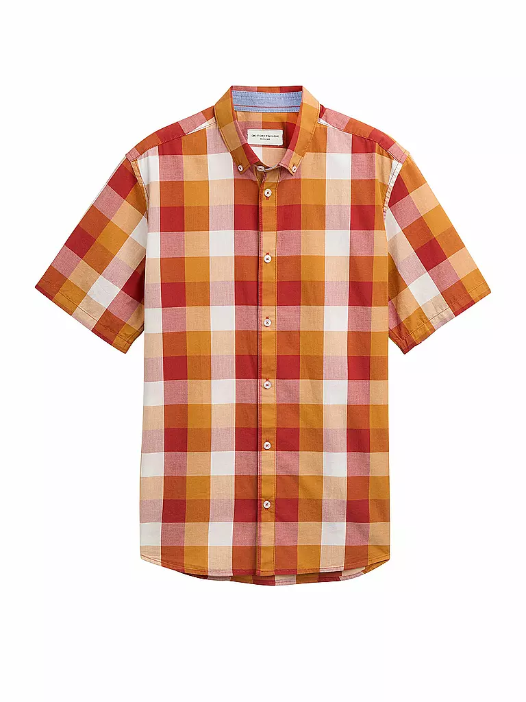 TOM TAILOR | Camicia Regular Fit | Rosso