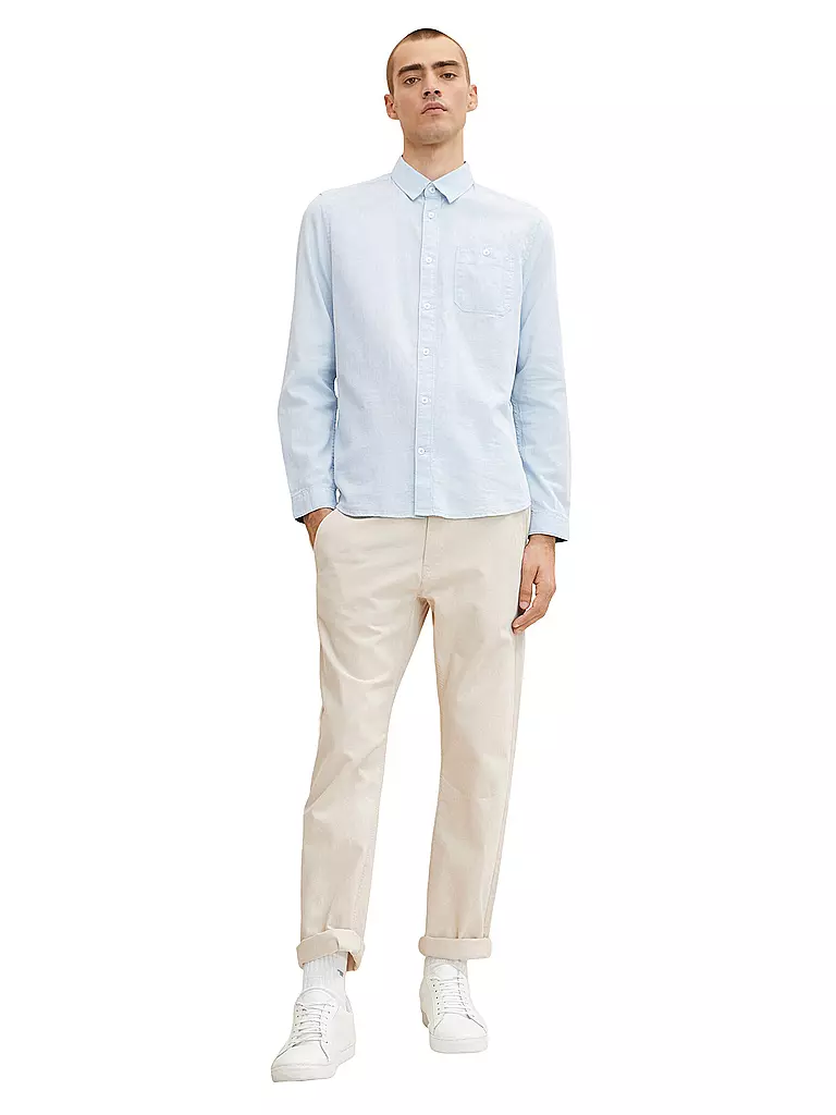 TOM TAILOR | Camicia Regular Fit | Blu chiaro