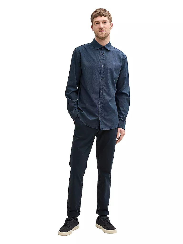 TOM TAILOR | Camicia Regular Fit | Blu