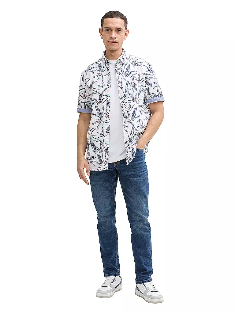 TOM TAILOR | Camicia Regular Fit | Bianco