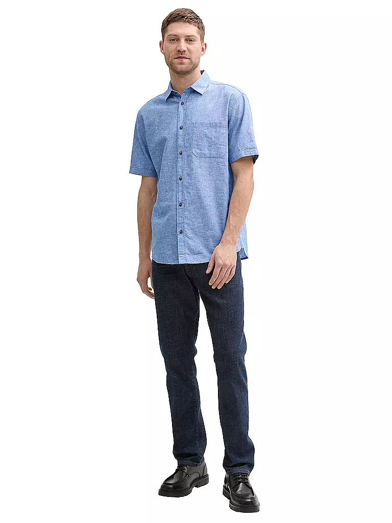 TOM TAILOR | Camicia Regular Fit | Blu