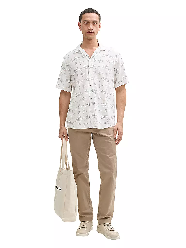 TOM TAILOR | Camicia Regular Fit | Bianco