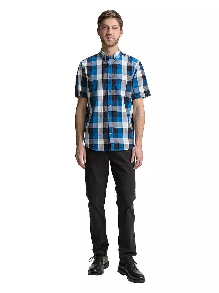 TOM TAILOR | Camicia Regular Fit | Blu