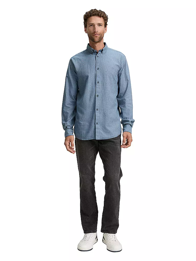 TOM TAILOR | Camicia Regular Fit | Blu