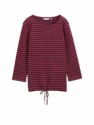 TOM TAILOR | Camicia | Rosso scuro