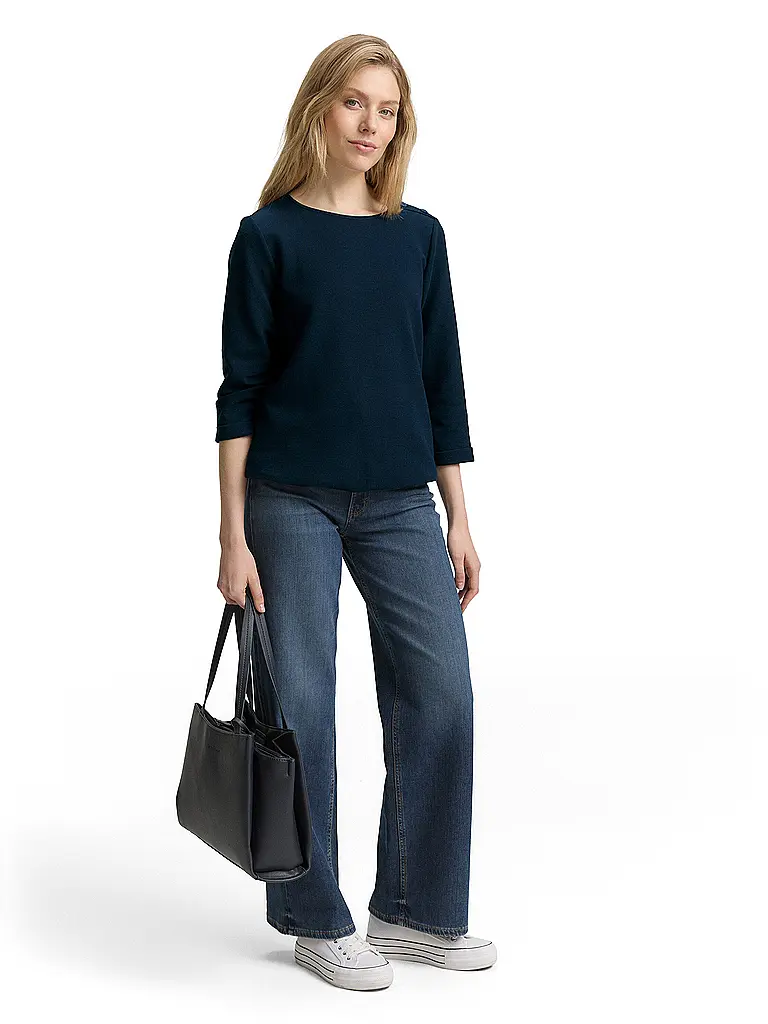 TOM TAILOR | Camicia | Blu scuro
