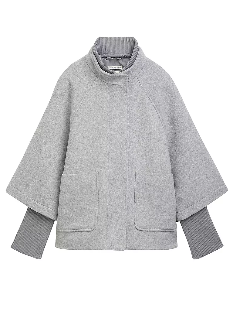TOM TAILOR | Cape - Poncho | Grigio