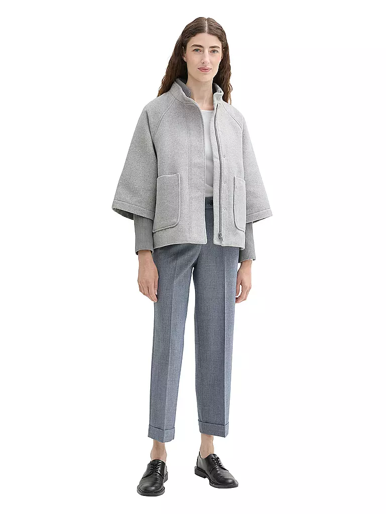 TOM TAILOR | Cape - Poncho | Grigio