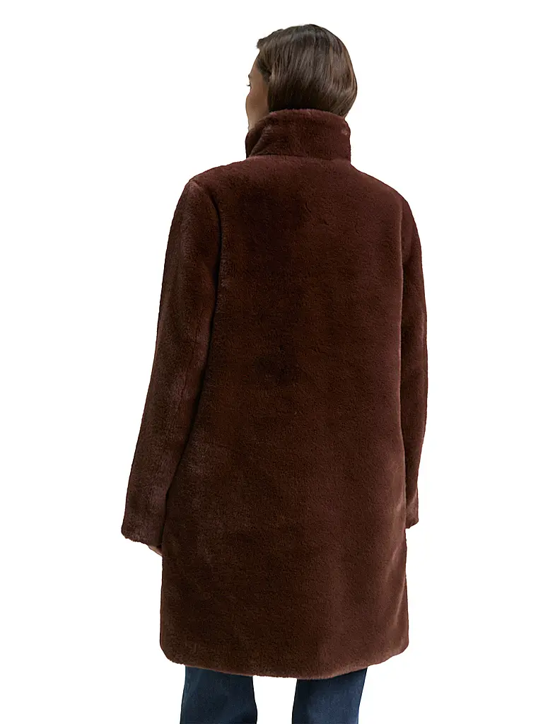 TOM TAILOR | Cappotto in pelliccia sintetica | 