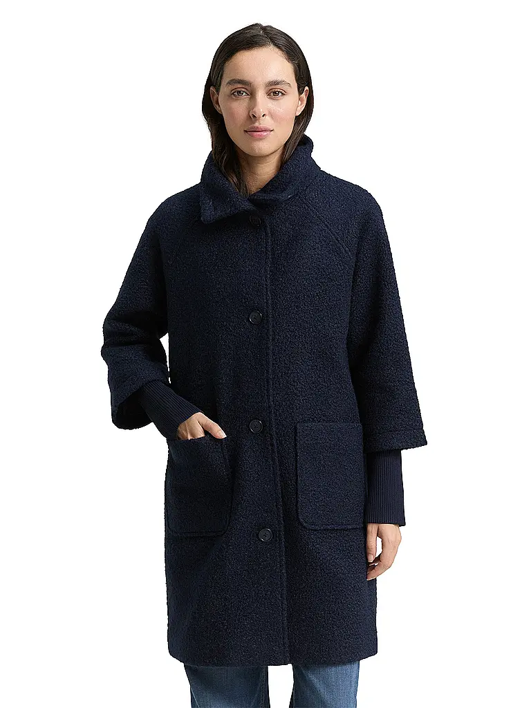 TOM TAILOR | Cappotto | Blu scuro