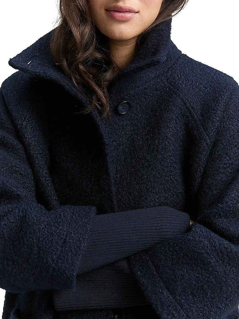TOM TAILOR | Cappotto | Blu scuro